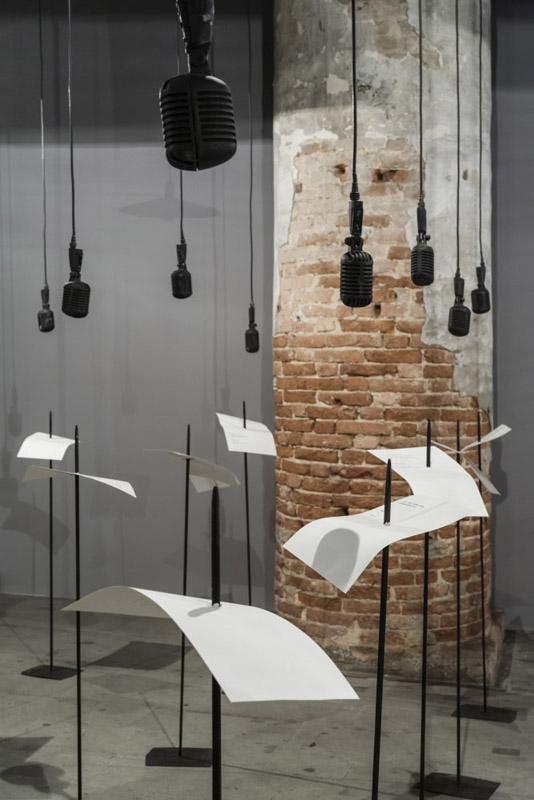 shilpa gupta for in your tongue i cannot fit 2017 07eq